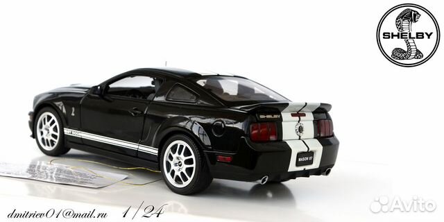 1/24. Номерная, лимитированная модель Ford Mustang