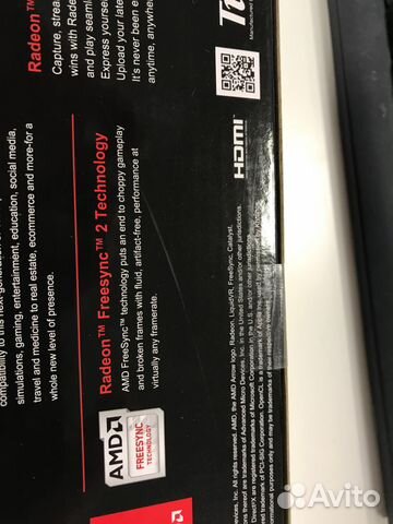 2 Видеокарты PowerColor AMD Radeon RX 570 8Gb