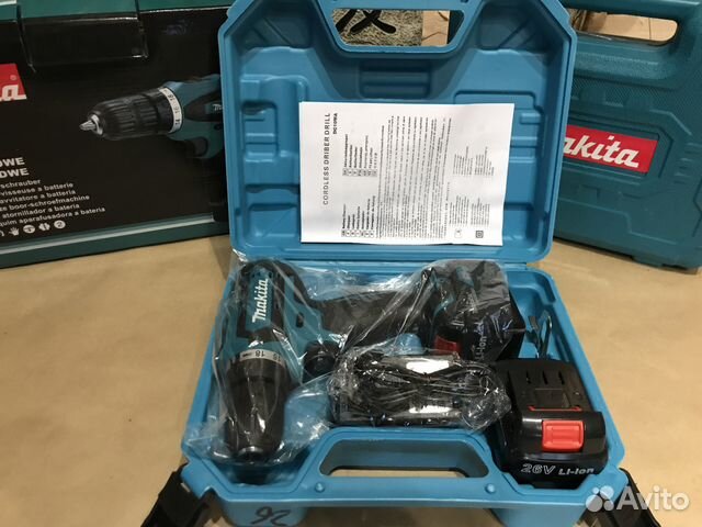 Шуруповерт Makita 26V аккумуляторный Новый Шуруповерт Makita 26V аккумуляторный Новый