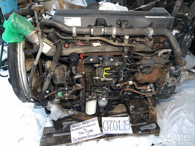 Двигатель DX11 Renault Premium DX440 2007г Двигатель DX11 Renault Premium DX440 2007г