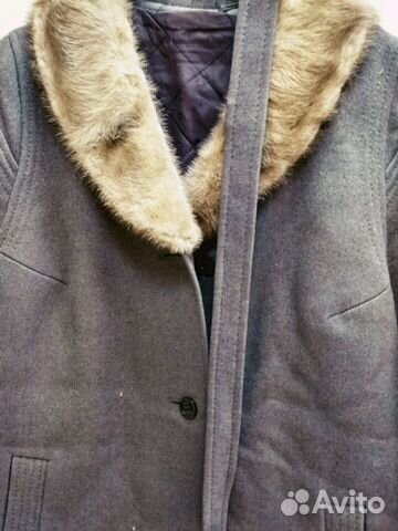 Пальто винтажное (oversize) gray Пальто винтажное (oversize) gray
