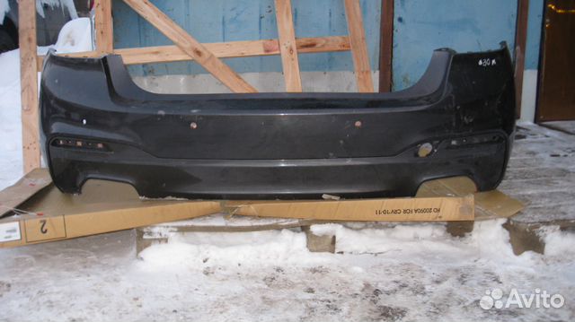 Бампер задний BMW 5 G30 М пакет Бампер задний BMW 5 G30 М пакет