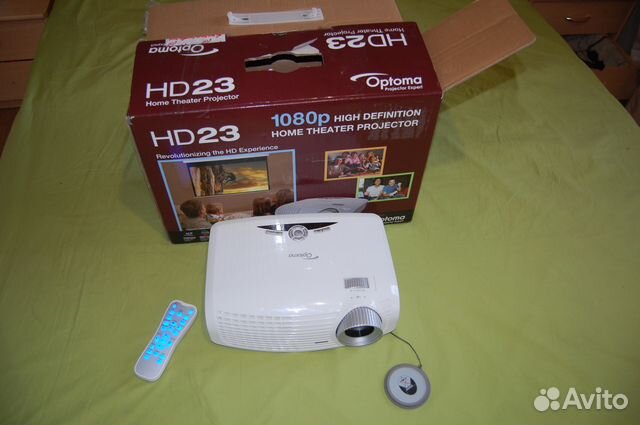 Проектор Optoma HD23. Оплата после доставки