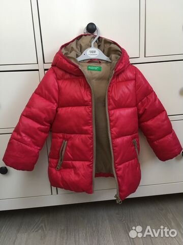 Куртка Benetton 1,6-3 лет (р.90см) Куртка Benetton 1,6-3 лет (р.90см)