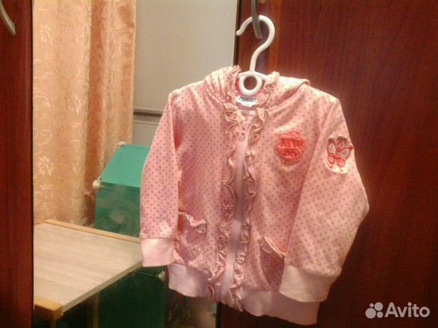 Фирменная кофта демисезон (10 мес-1,5 г )