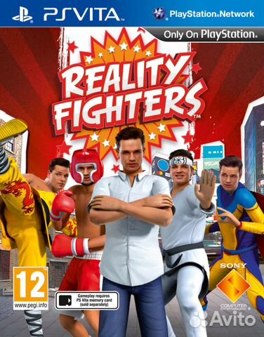 PSP Vita игра Reality Figters (Гарантия)