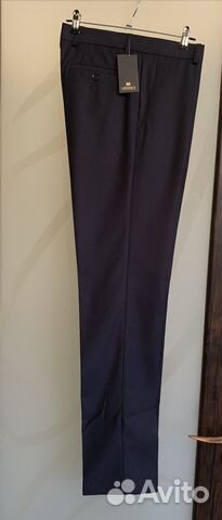 Брюки классические зауженные синие Брюки классические зауженные синие