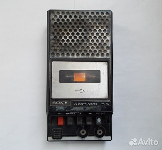 Sony cassette-corder TC 63