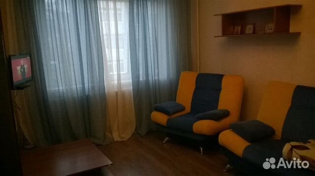 

1-к. квартира, 37 м², 1 кровать