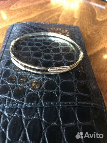 Золотой браслет с бриллиантами Золотой браслет с бриллиантами