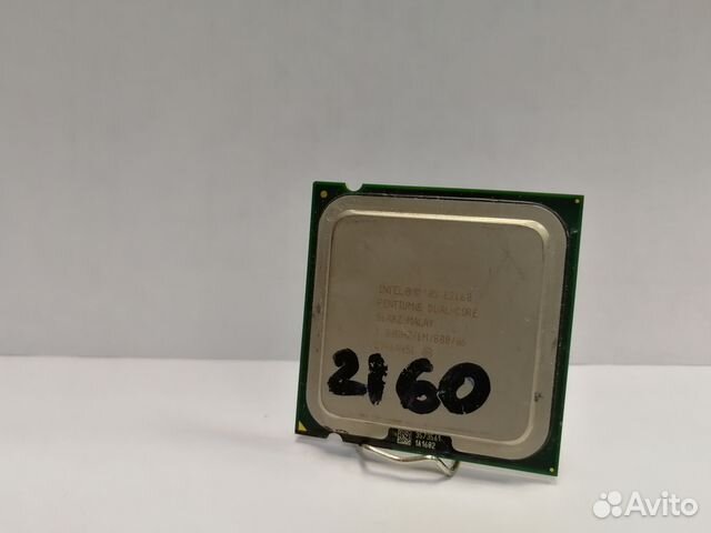 Процессор 2 ядра Intel Pentium E2160 LGA775