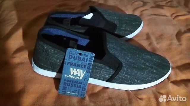 Новые слипоны Way Beppi 45 размер Новые слипоны Way Beppi 45 размер