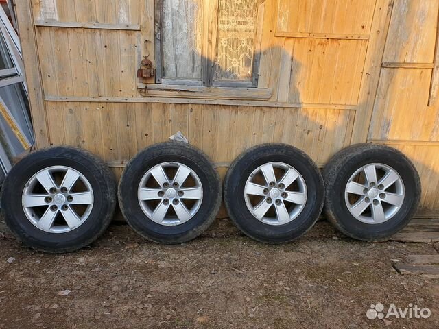 Колёса в сборе на Мицубиси Паджеро 4 Колёса в сборе на Мицубиси Паджеро 4