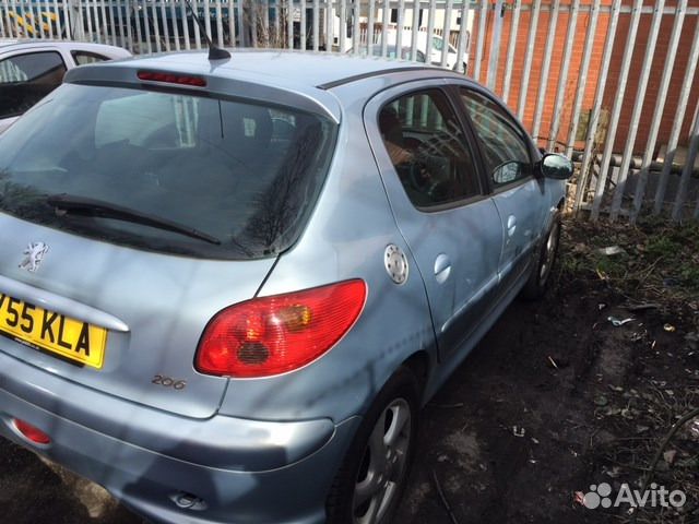 Дверь капот фара бампер Peugeot 206