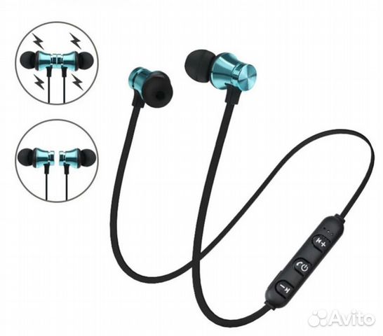 Спортивная bluetooth-гарнитура магнитная Спортивная bluetooth-гарнитура магнитная
