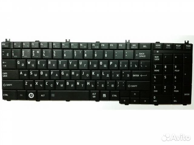 Новая клавиатура для ноутбука Toshiba / Скорпион