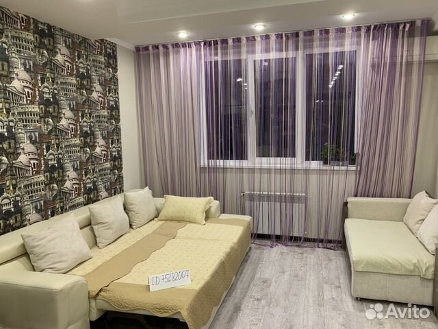 

1-к. квартира, 37 м², 3 кровати
