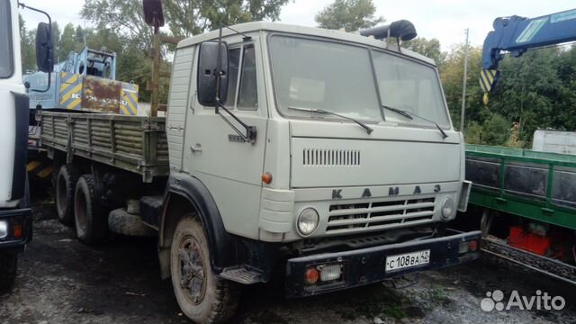 Грузовой бортовой камаз 5320, 1989 год