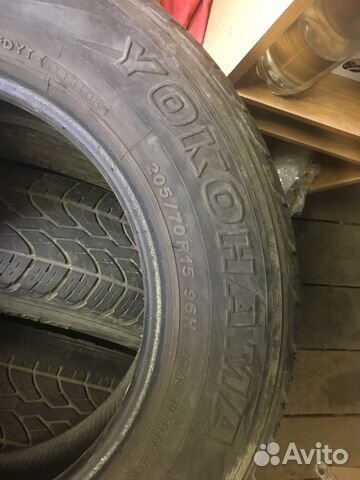 Б/у Шины Yokohama 205/70 R15 96H M+S