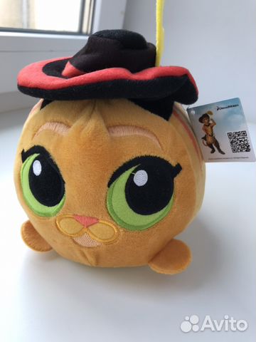 Кот в сапогах мягкая игрушка