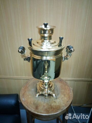 Самовар угольный на дровах 5-6 л г. Тула
