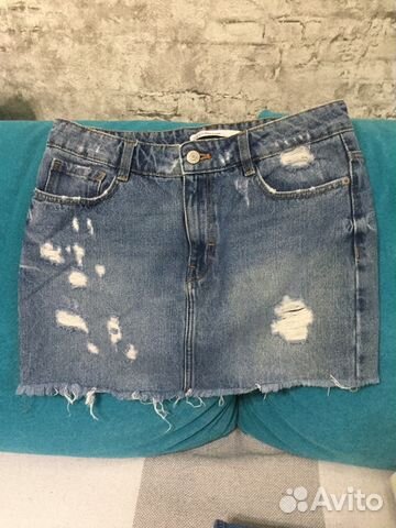 Джинсовые юбки,шорты Zara