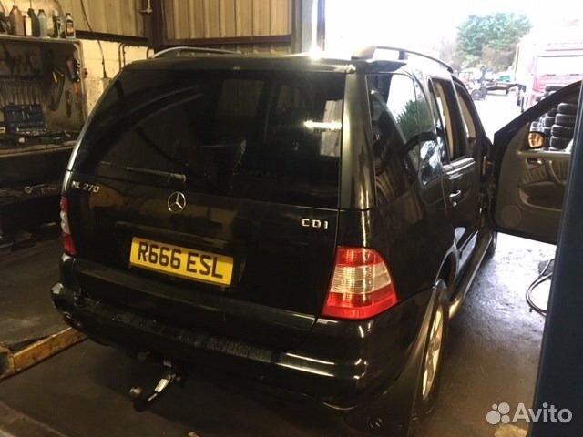 Дверь капот фара бампер Mercedes ML W163 1998-2004