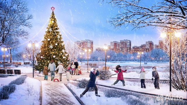 1-к квартира, 31.8 м², 12/17 эт.