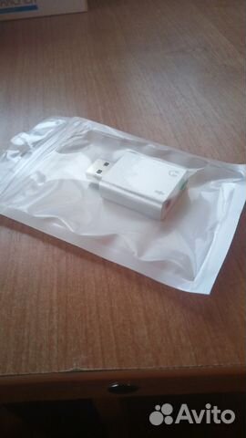 Внешняя USB звуковая карта