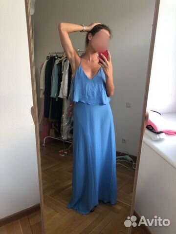 Платье лазурное Zara Платье лазурное Zara