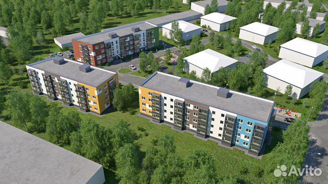 3-к квартира, 63 м², 3/4 эт.