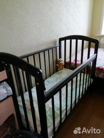 Кроватка детская Алита-5 с матрасом