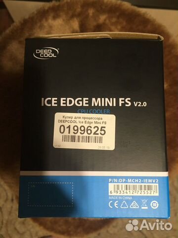 Кулер deepcool ice Edge mini FS v2.0