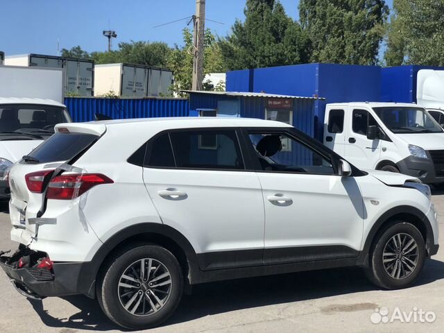 Hyundai Creta 1.6 AT, 2019, битый, 5 900 км