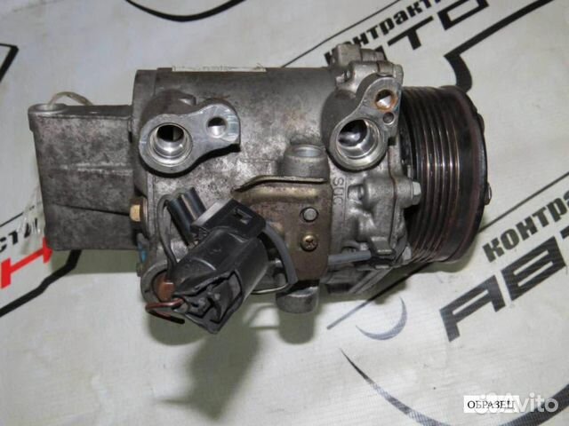 Компрессор кондиционера mitsubishi 4A90 4A91 colt