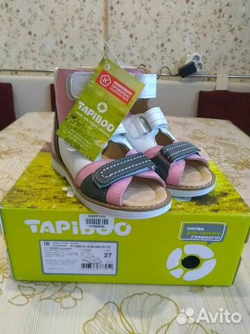 Сандалии Tapiboo новые Сандалии Tapiboo новые