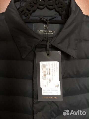 Пуховик новый мужской Scotch&soda оригинал Пуховик новый мужской Scotch&soda оригинал