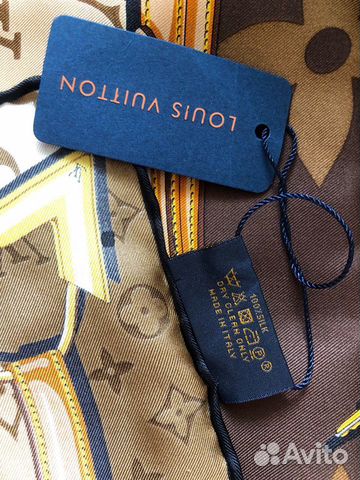 Шелковый платок шаль шарф Louis Vuitton новый