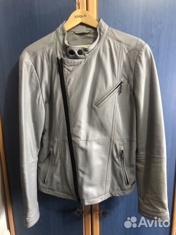 Кожаная Куртка Косуха Calvin Klein Jeans Оригинал Кожаная Куртка Косуха Calvin Klein Jeans Оригинал