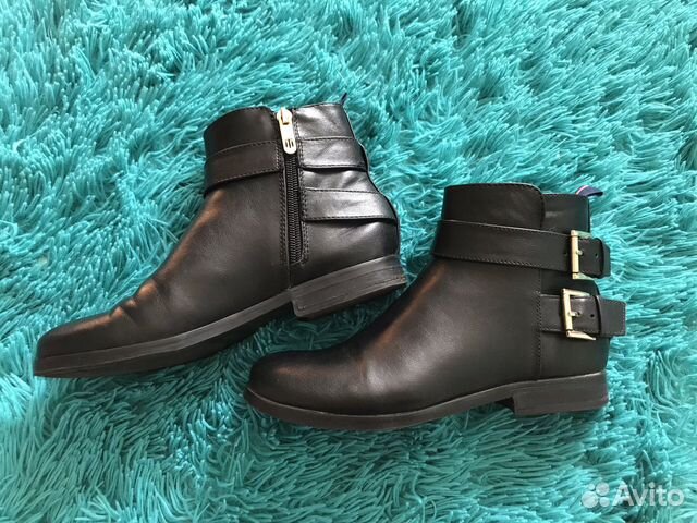 Ботинки кожаные Tommy Hilfiger