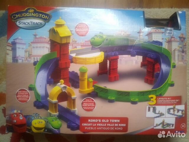 Железная дорога Чагинтон с Коко+2 доп.состава