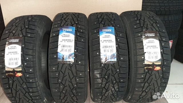 Новые 205/65 R16 Nokian Nordman-7 2019год