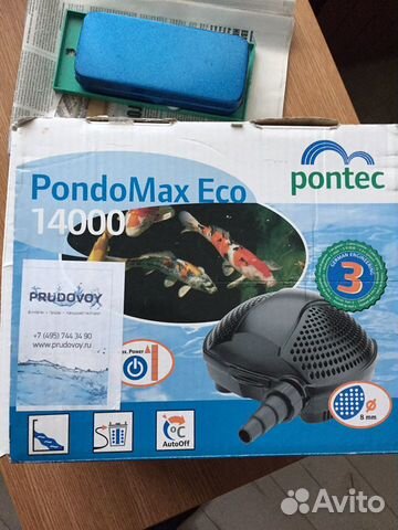Насос Pontec PondoMax Eco 14000 (новый), Германия Насос Pontec PondoMax Eco 14000 (новый), Германия