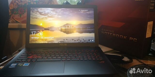 Игравой ноутбук Asus Rog GL552V
