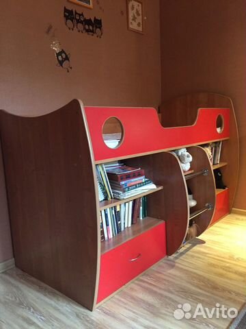 Детская кровать кораблик