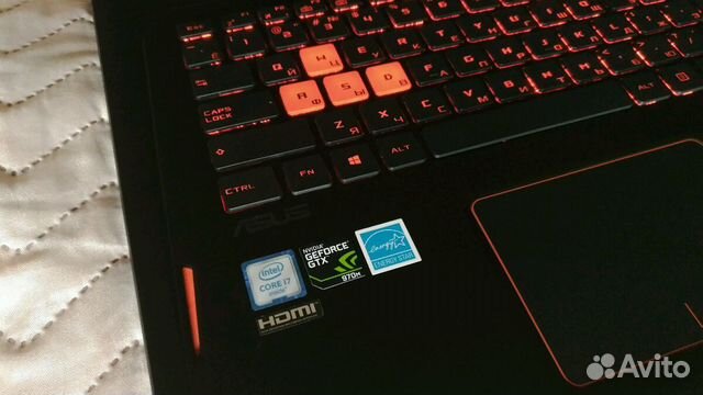 Игровой Asus 17.3 GL702 i7 6700HQ/GTX 970M/8gb