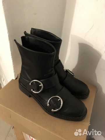 Ботинки кожаные Mango Ботинки кожаные Mango