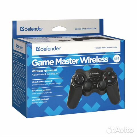 Геймпад беспроводной Defender game master wireless