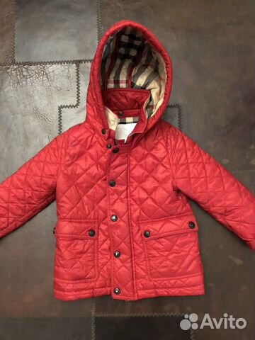 Куртка-пальто Burberry на 2 года Куртка-пальто Burberry на 2 года