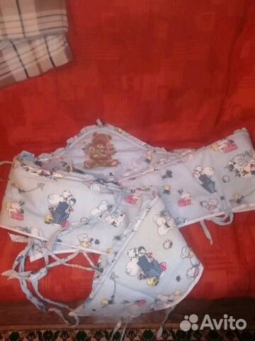 Бортики в кроватку